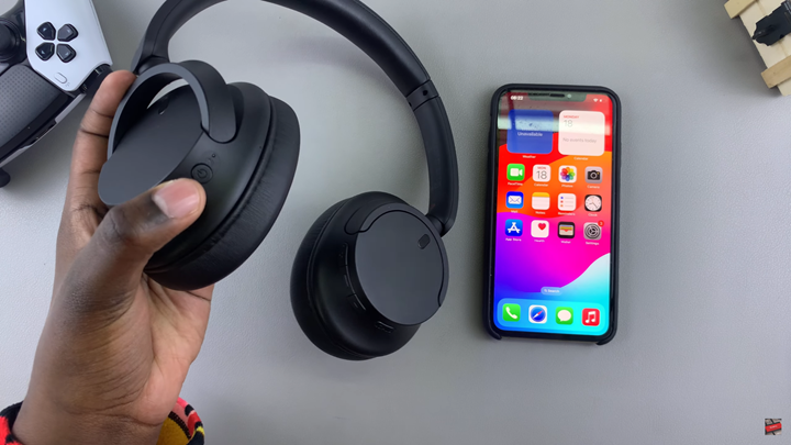 How To Pair Sony WH-CH720N Headphones To iPhone