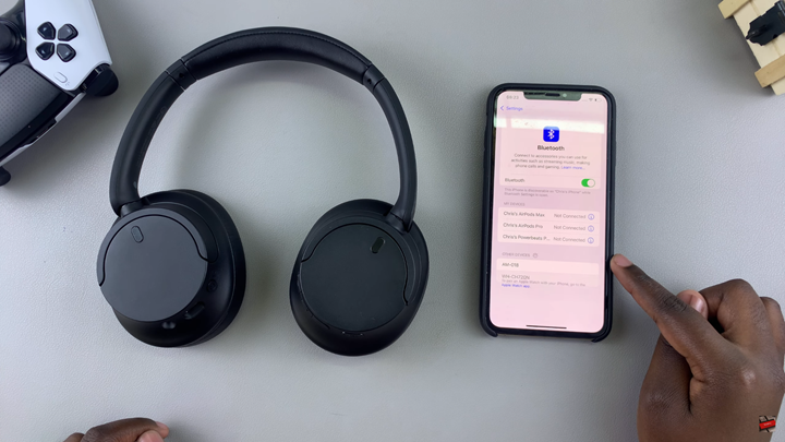 How To Pair Sony WH-CH720N Headphones To iPhone