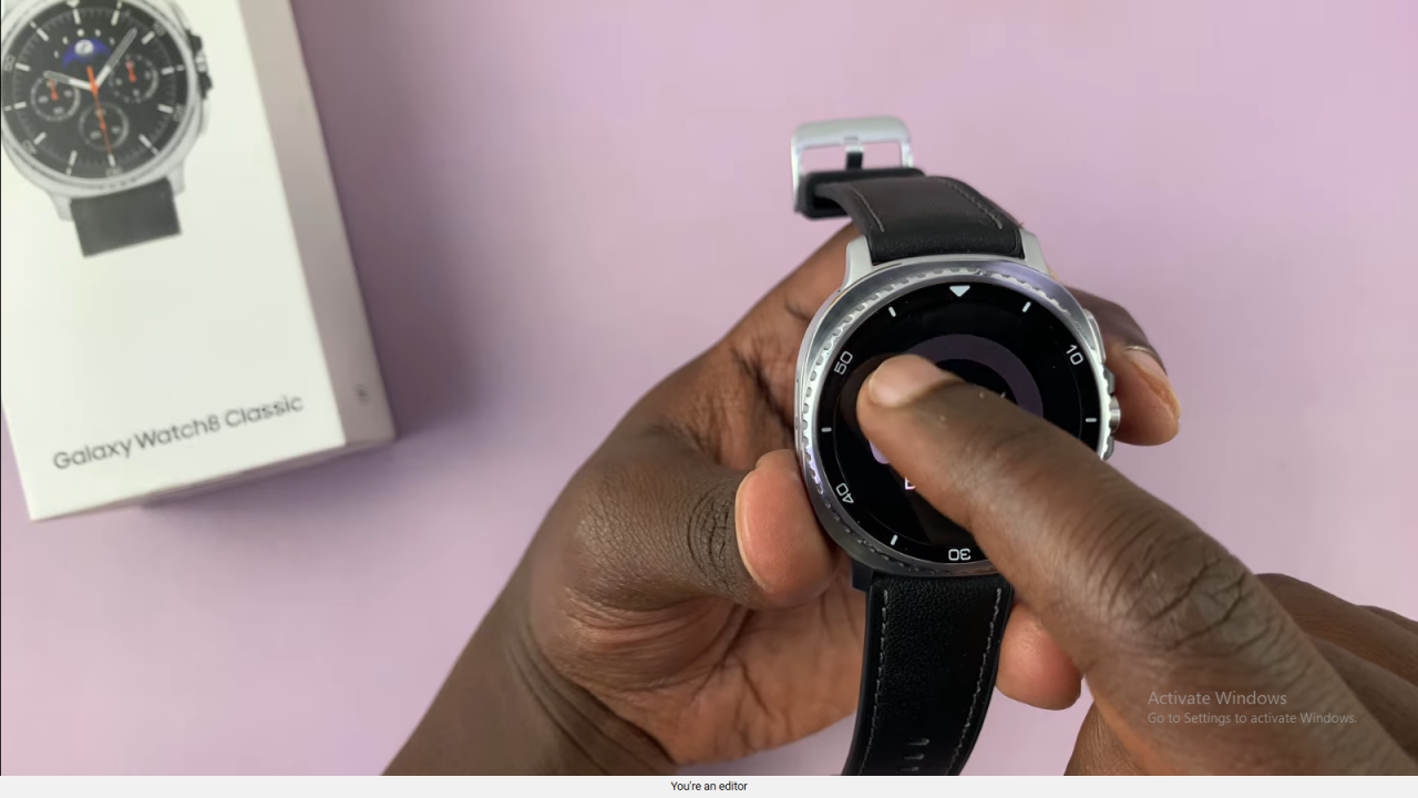 Disable Automatic Screen Brightness On Samsung Galaxy Watch 8 Classic