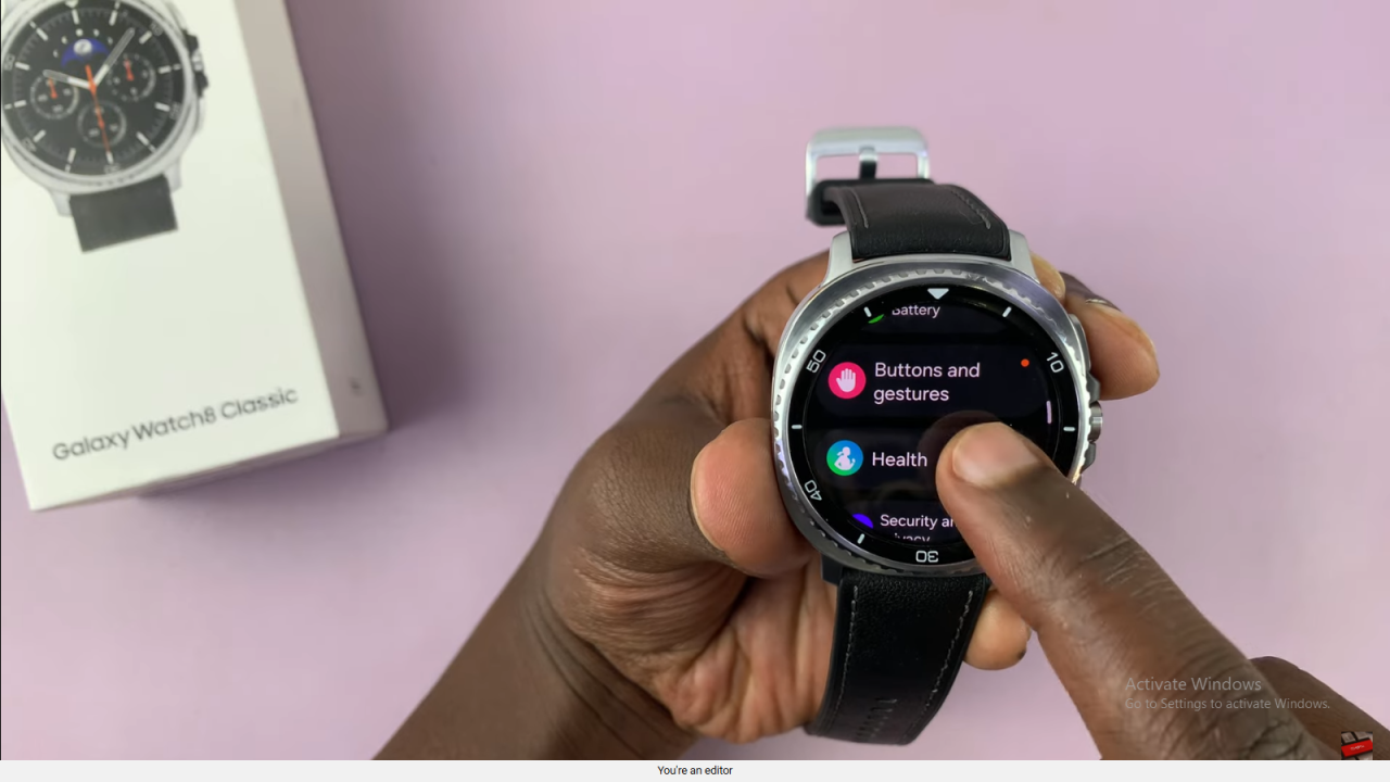 Disable Automatic Workout Detection On Samsung Galaxy Watch 8 Classic
