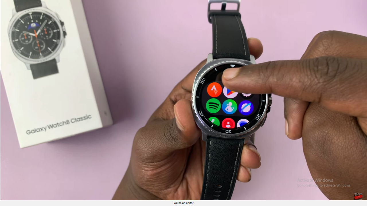 Close Apps On Samsung Galaxy Watch 8 Classic