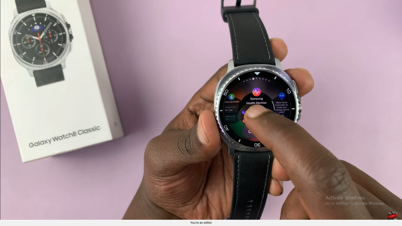 Close Apps On Samsung Galaxy Watch 8 Classic