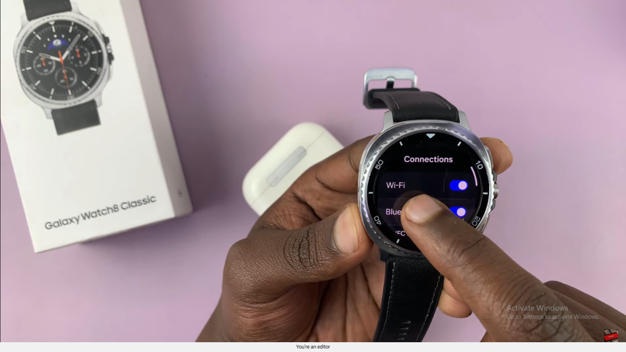 Connect Airpods To Samsung Galaxy Watch 8 Classic