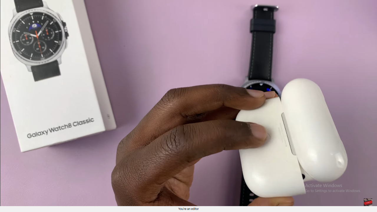 Connect Airpods To Samsung Galaxy Watch 8 Classic