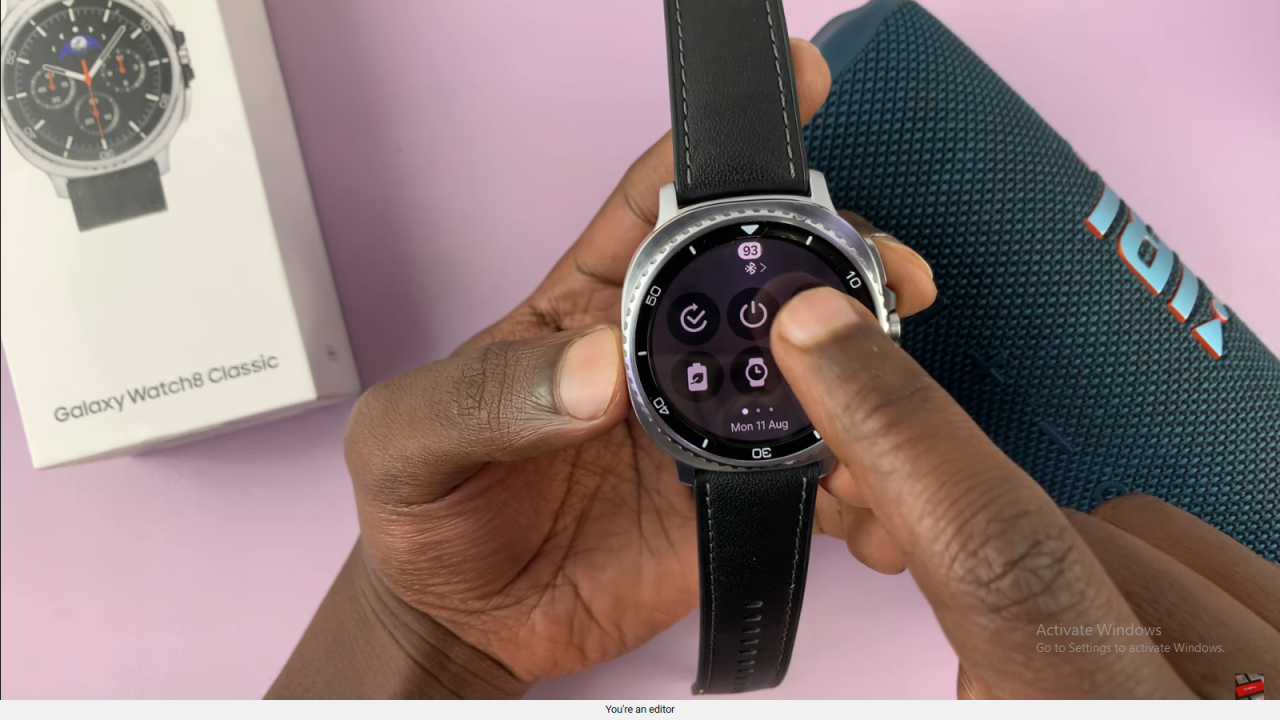 Connect Bluetooth Speaker To Samsung Galaxy Watch 8 Classic