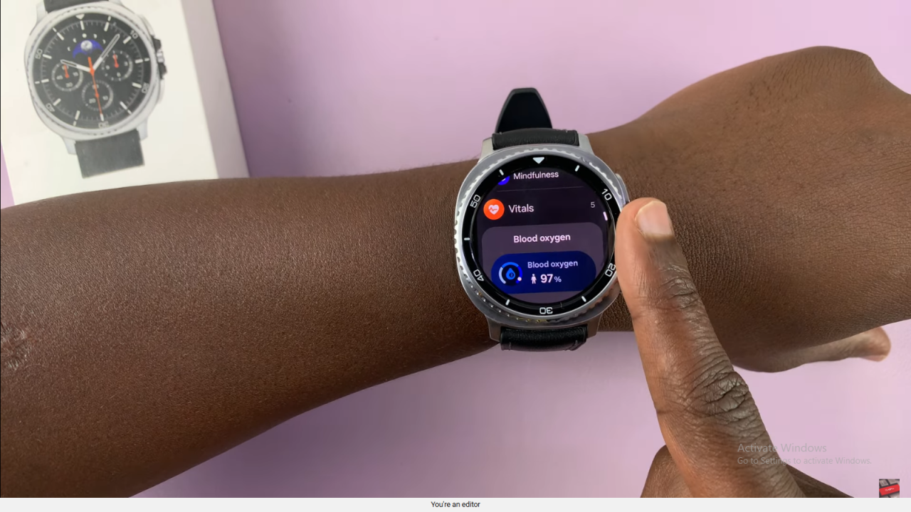 Measure Blood Oxygen On Samsung Galaxy Watch 8 Classic