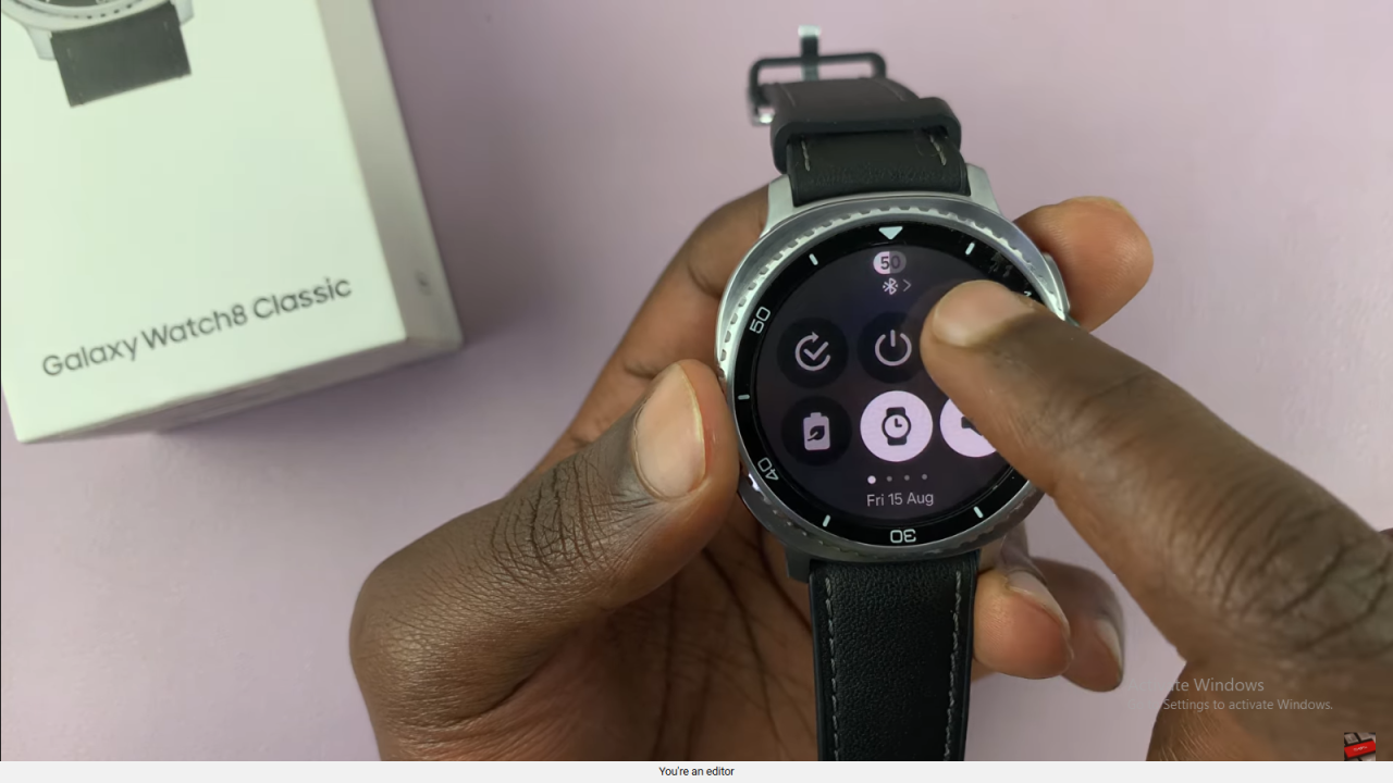 Enable Keyboard Sounds On Samsung Galaxy Watch 8 Classic
