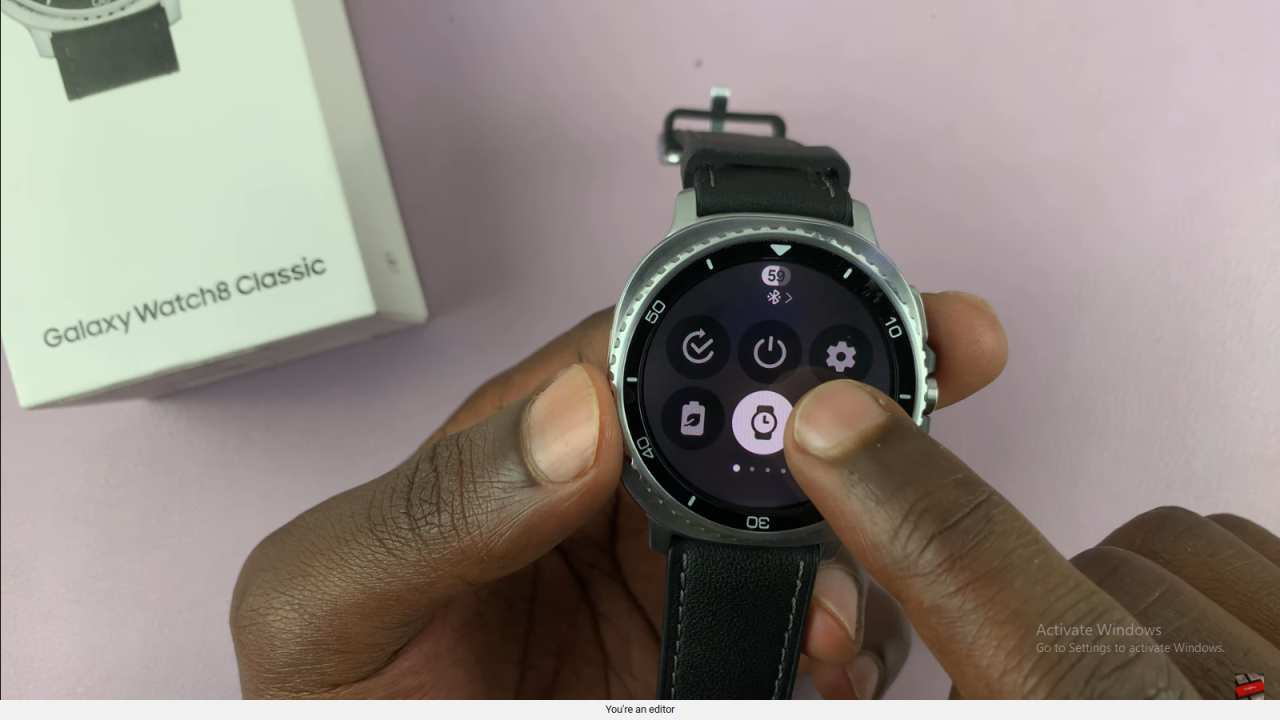 Mute Samsung Galaxy Watch 8 Classic