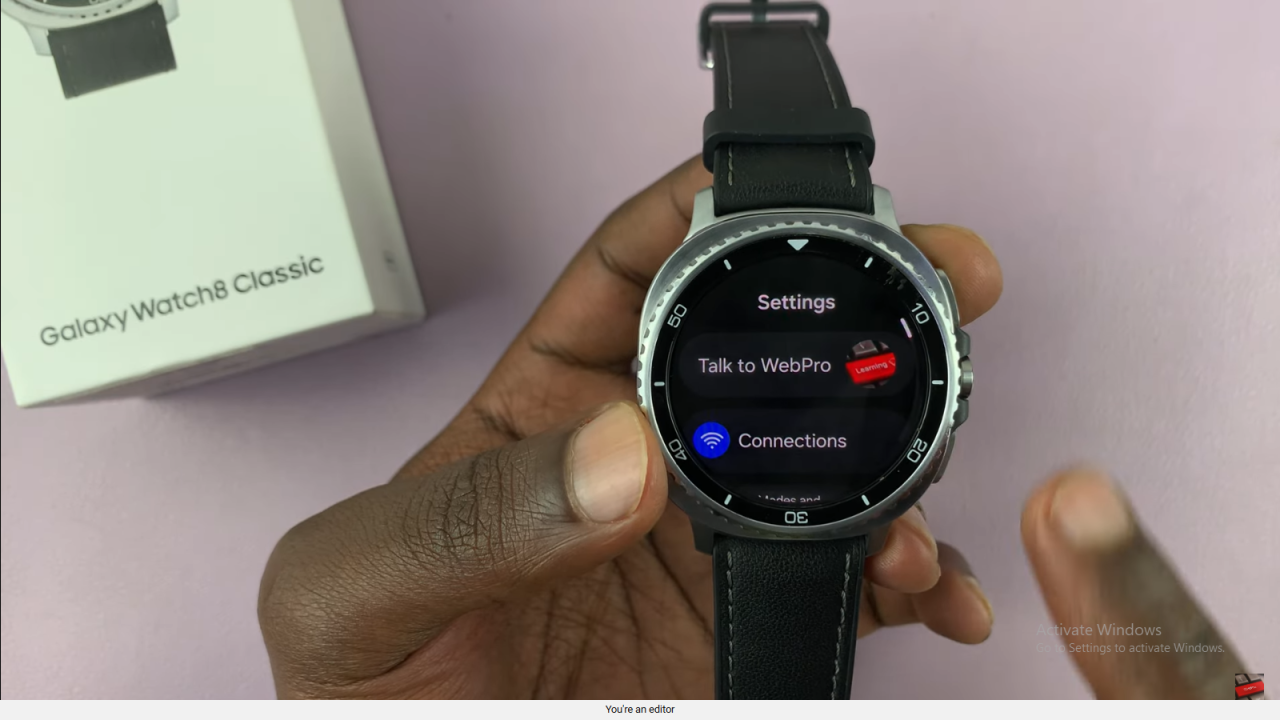 Disable Hourly Chime On Samsung Galaxy Watch 8 Classic