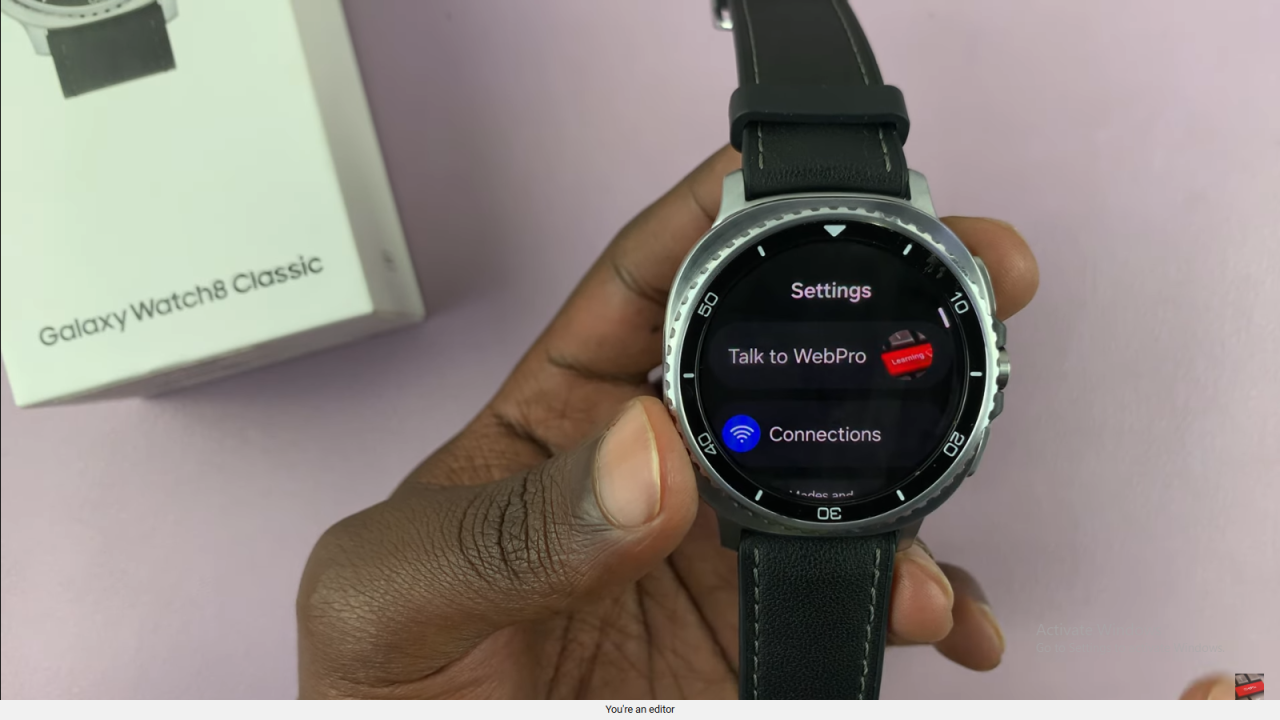 Disable Keyboard Sounds On Samsung Galaxy Watch 8 Classic