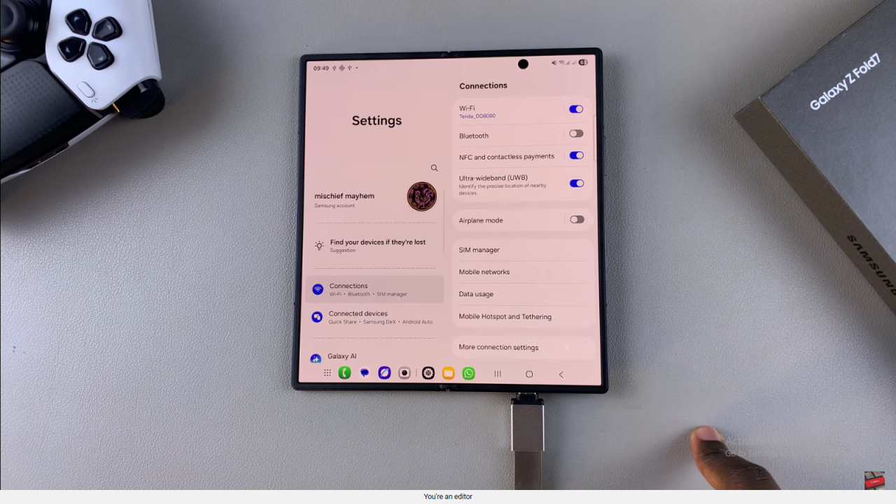  Restore External Storage Back Up On Samsung Galaxy Z Fold 7