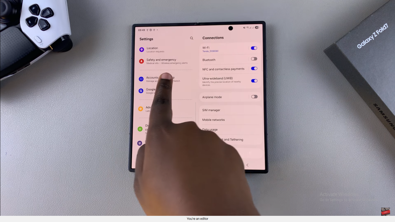  Restore External Storage Back Up On Samsung Galaxy Z Fold 7