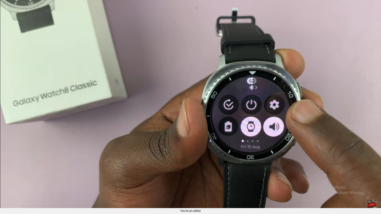 Enable Watch Only Mode On Samsung Galaxy Watch 8 / 8 Classic