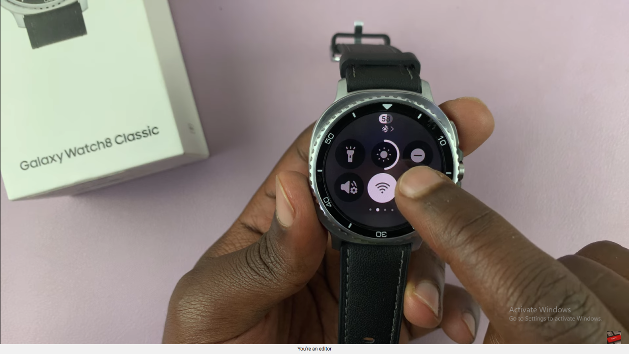 Disable Touch Screen On Samsung Galaxy Watch 8 / 8 Classic