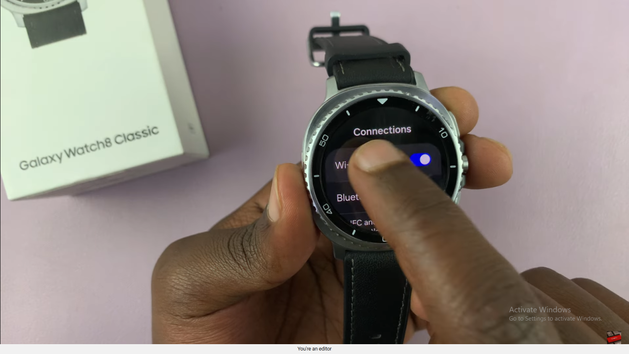 Connect To Wifi On Samsung Galaxy Watch 8 Classic