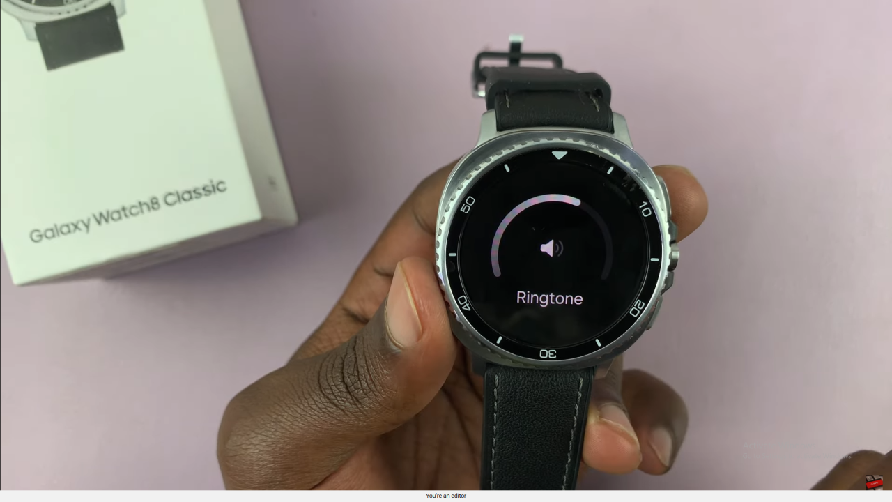 Adjust Different Volumes On Samsung Galaxy Watch 8 Classic