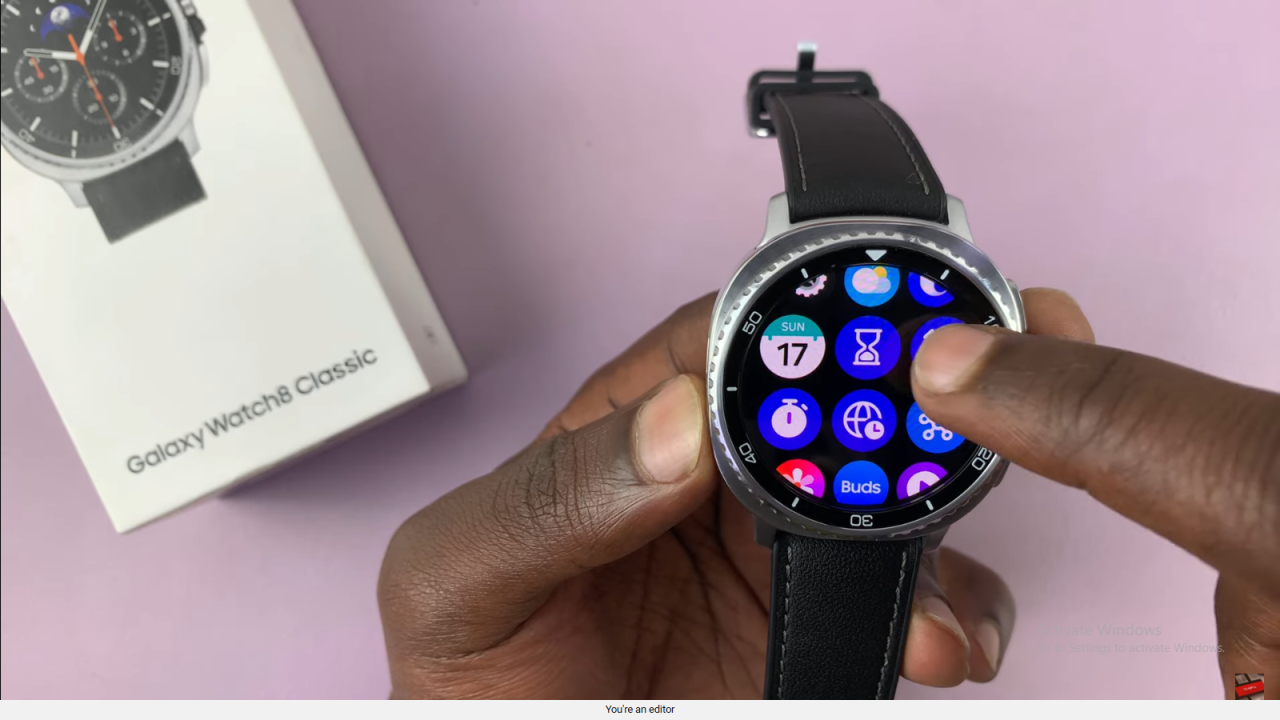 Change Alarm Ring Tone On Samsung Galaxy Watch 8 Classic