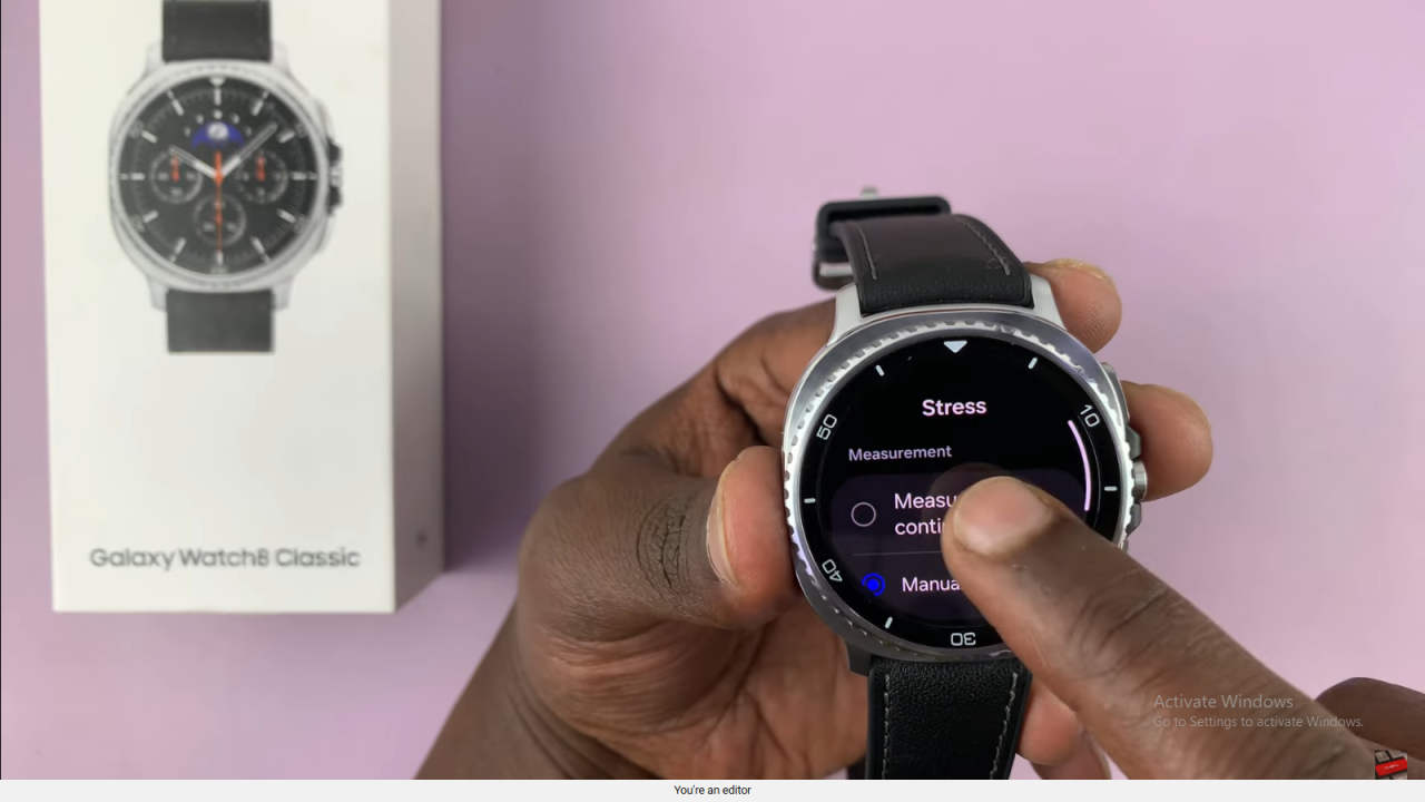  Enable Stress Alerts On Samsung Galaxy Watch 8 Classic