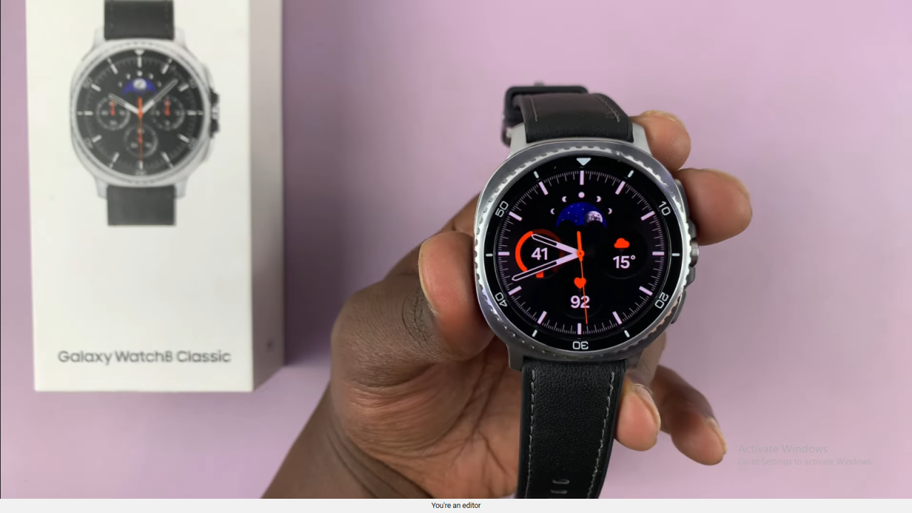  Enable Stress Alerts On Samsung Galaxy Watch 8 Classic
