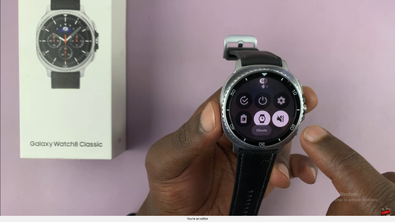  Enable Silent Mode On Samsung Galaxy Watch 8 Classic