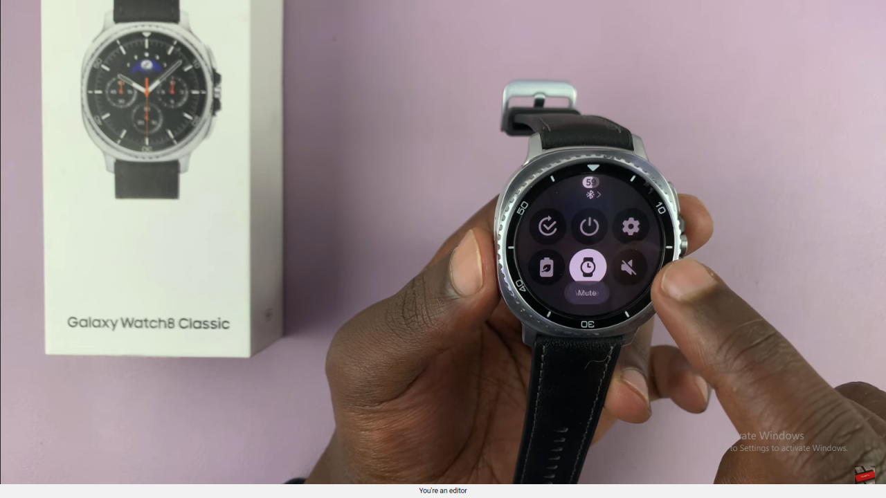  Enable Silent Mode On Samsung Galaxy Watch 8 Classic