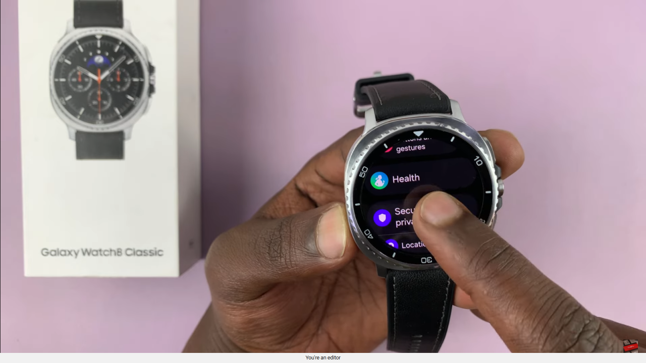  Disable Wrist Detection On Samsung Galaxy Watch 8 Classic