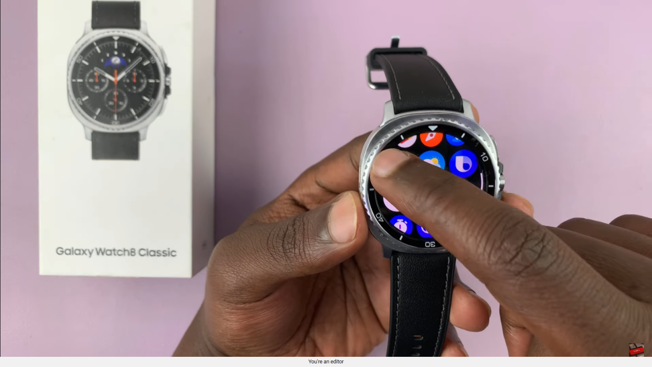 Turn OFF Location On Samsung Galaxy Watch 8 Classic