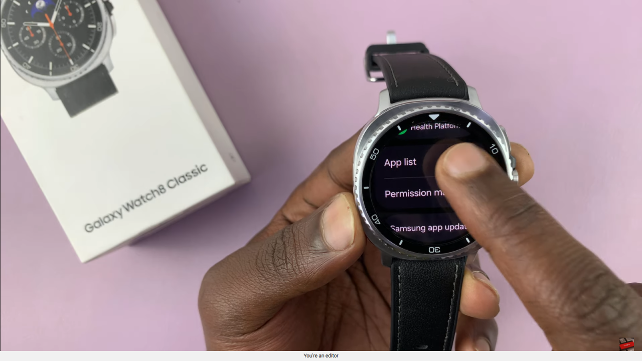 Clear Cache On Samsung Galaxy Watch 8 Classic
