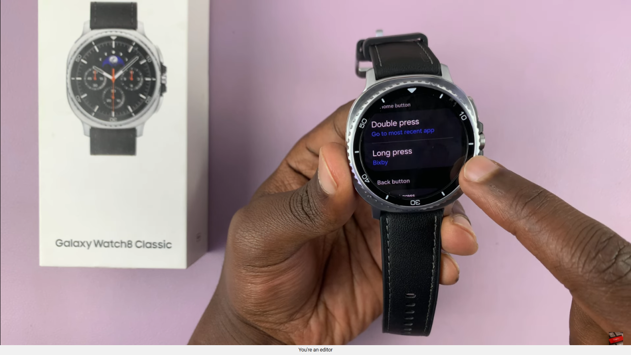 Change Default AI Assistant On Samsung Galaxy Watch 8 Classic