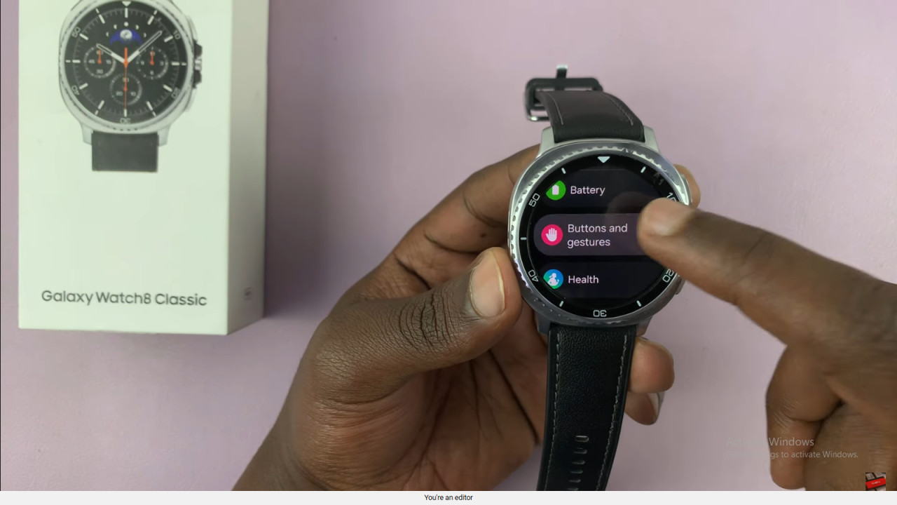  Disable Quick Button On Samsung Galaxy Watch 8 Classic