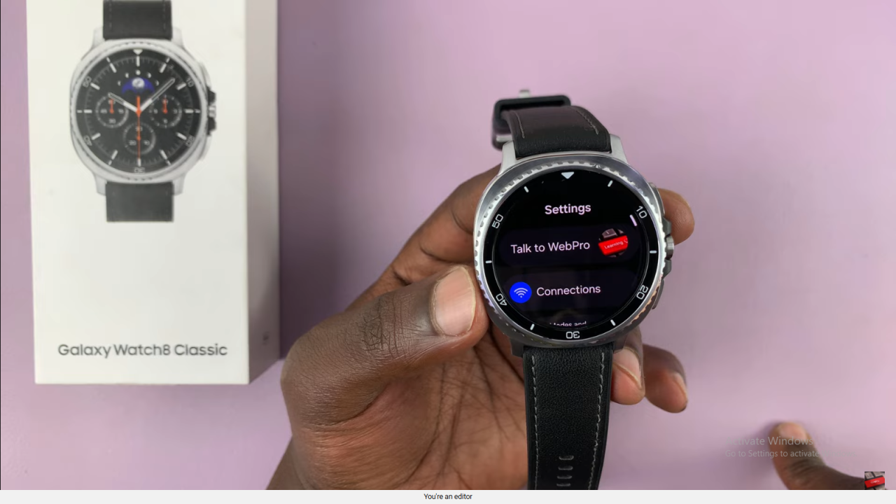 Disable Hard Fall Detection On Samsung Galaxy Watch 8 Classic