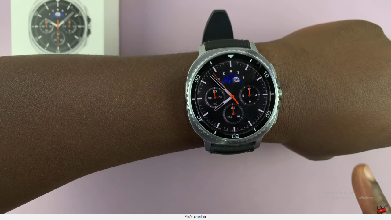 Enable 'Raise Wrist To Wake' On Samsung Galaxy Watch 8 Classic