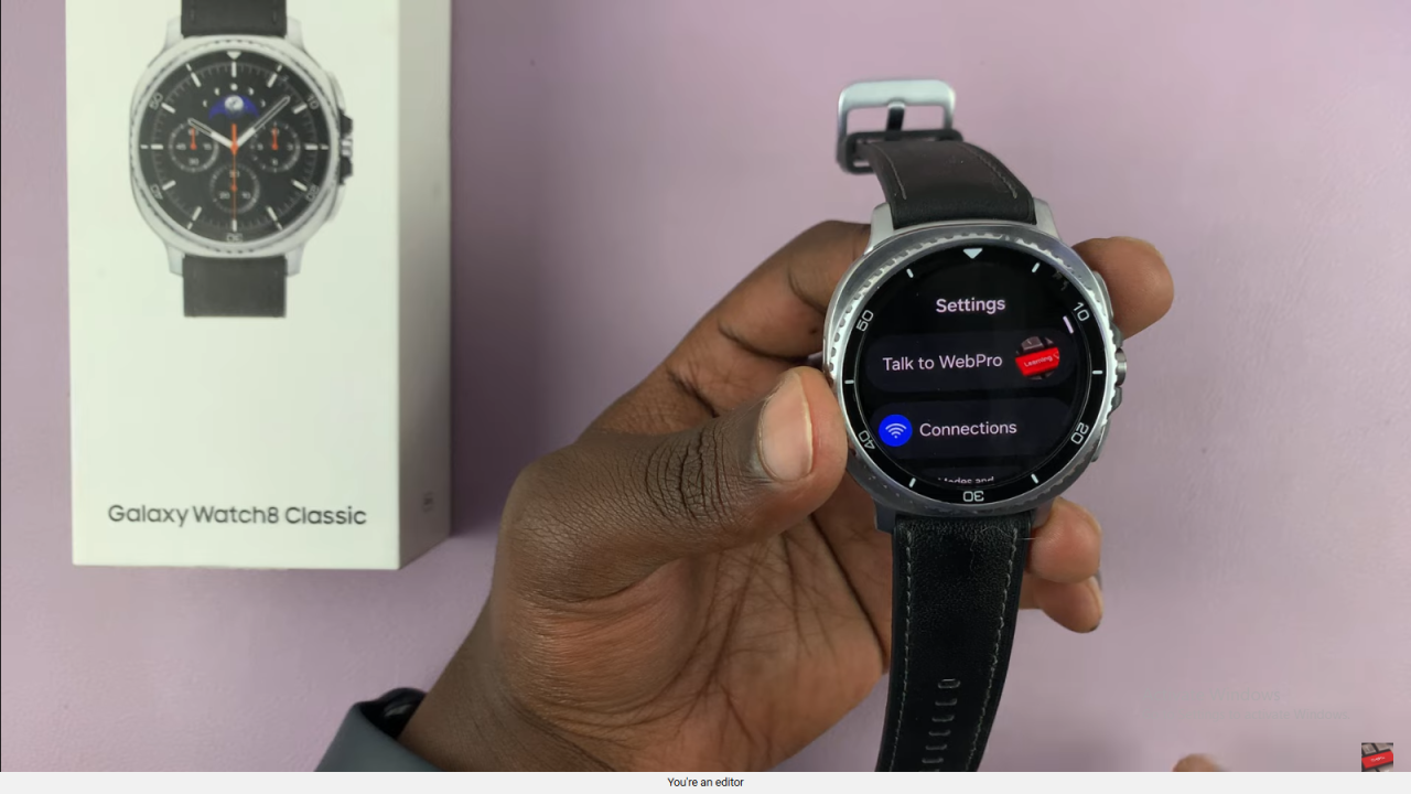 Disable Phone Notifications On Samsung Galaxy Watch 8 Classic