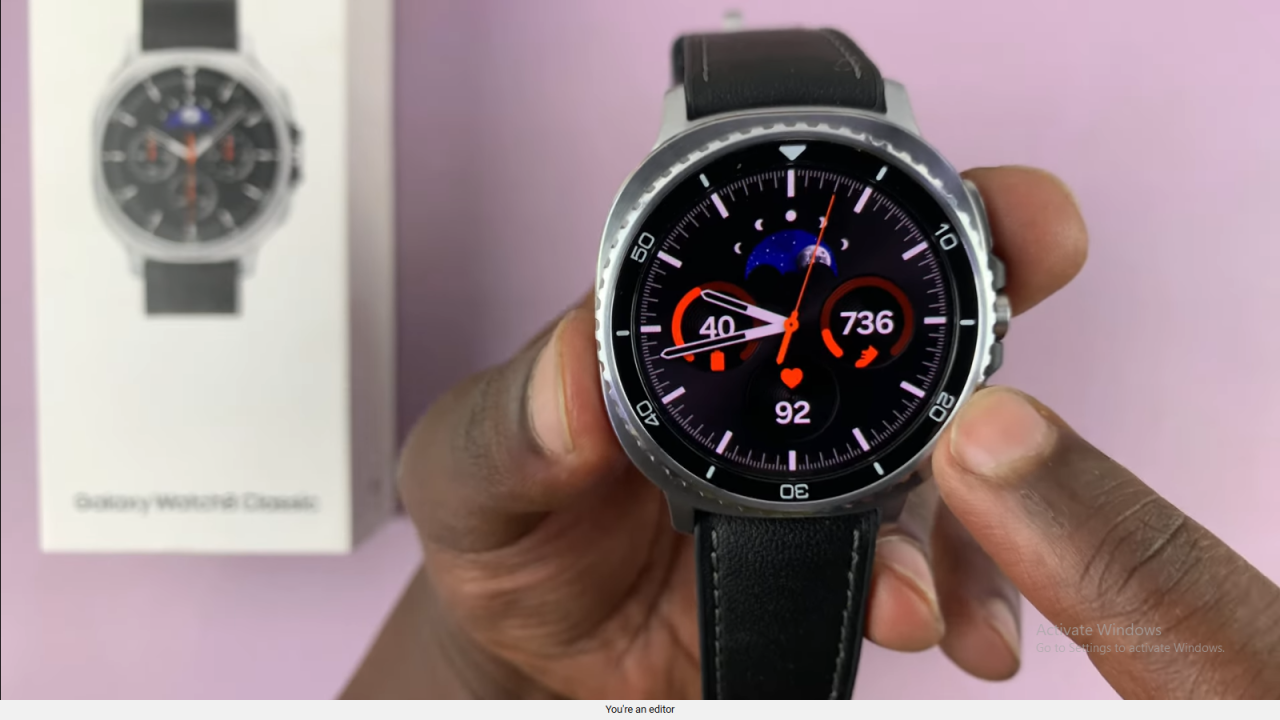 Add Steps Counter On Samsung Galaxy Watch 8 Classic