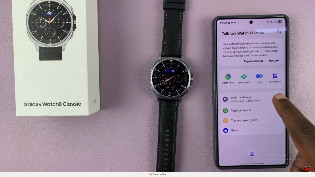Disable Incoming Calls On Your Samsung Galaxy Watch 8 Classic