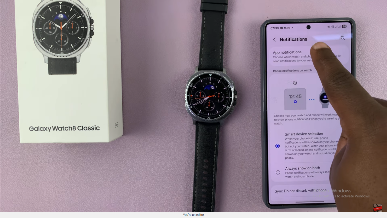 Disable Incoming Calls On Your Samsung Galaxy Watch 8 Classic