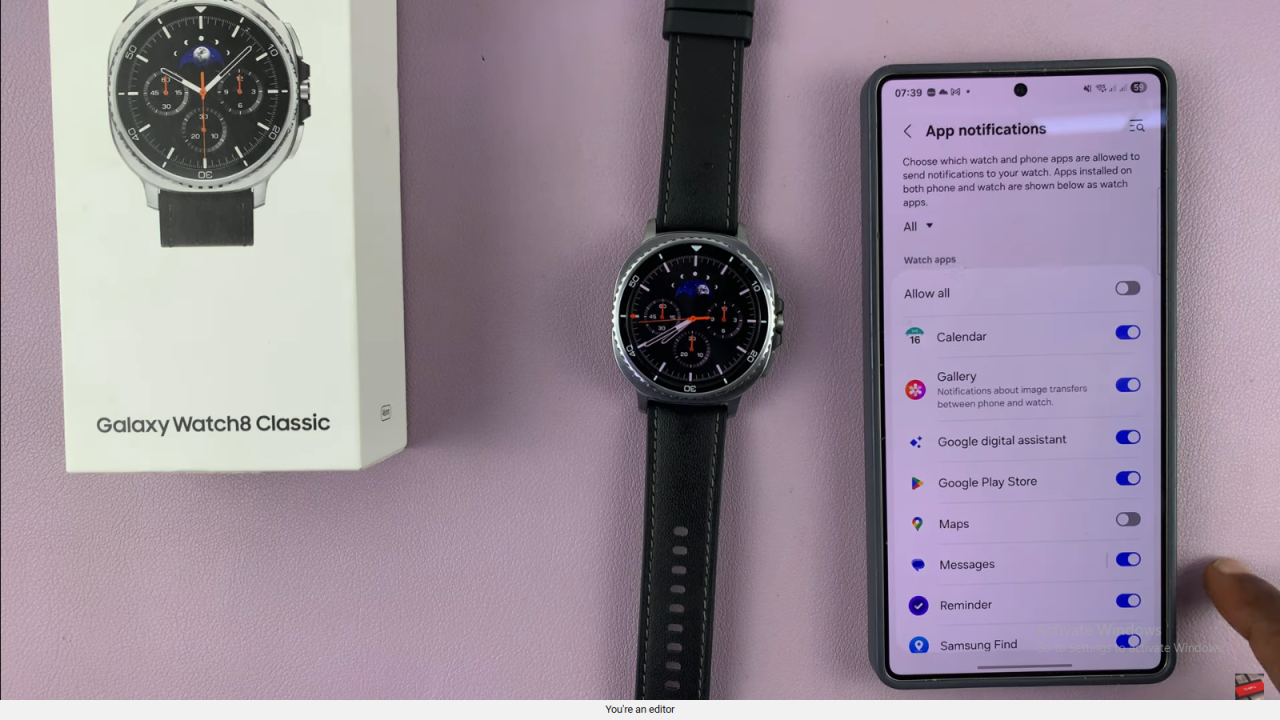 Disable Incoming Calls On Your Samsung Galaxy Watch 8 Classic