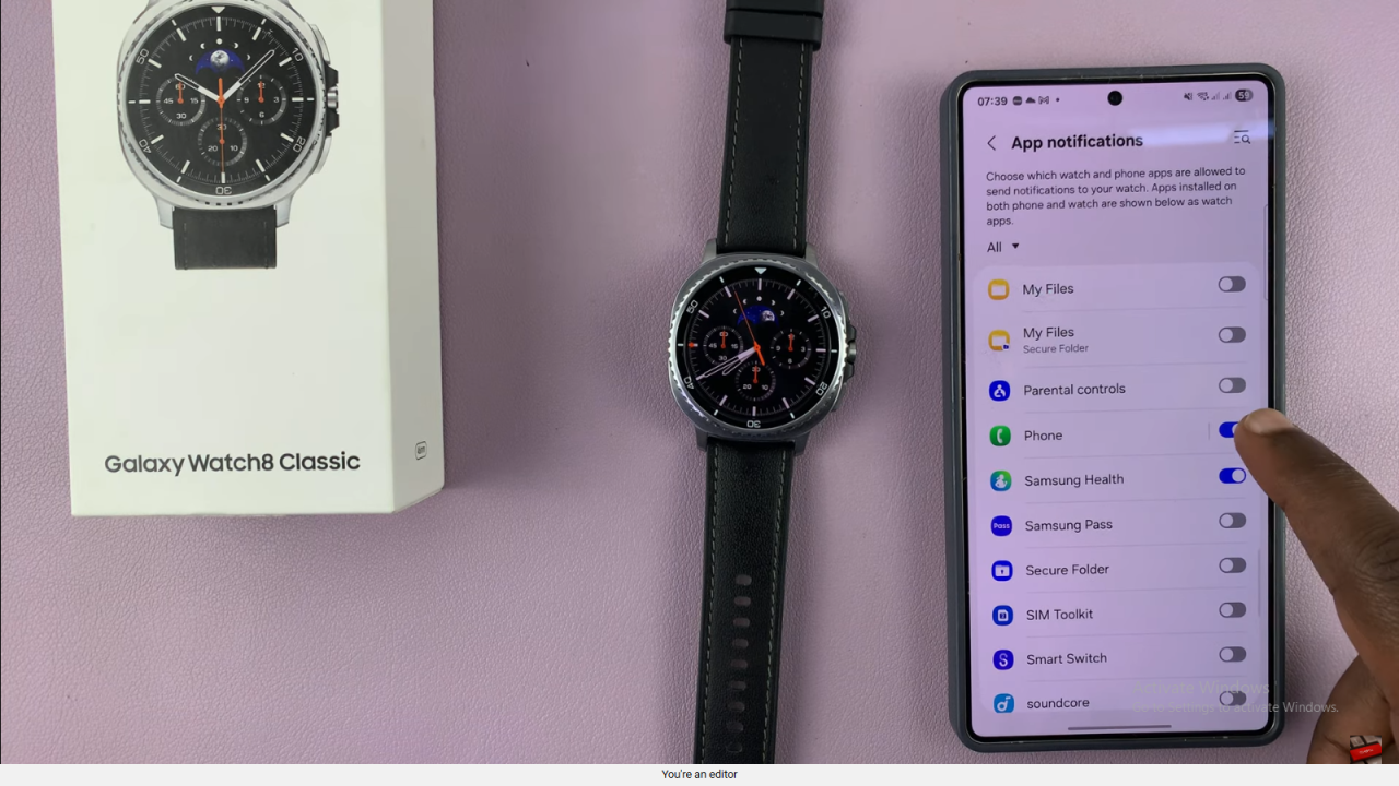 Disable Incoming Calls On Your Samsung Galaxy Watch 8 Classic