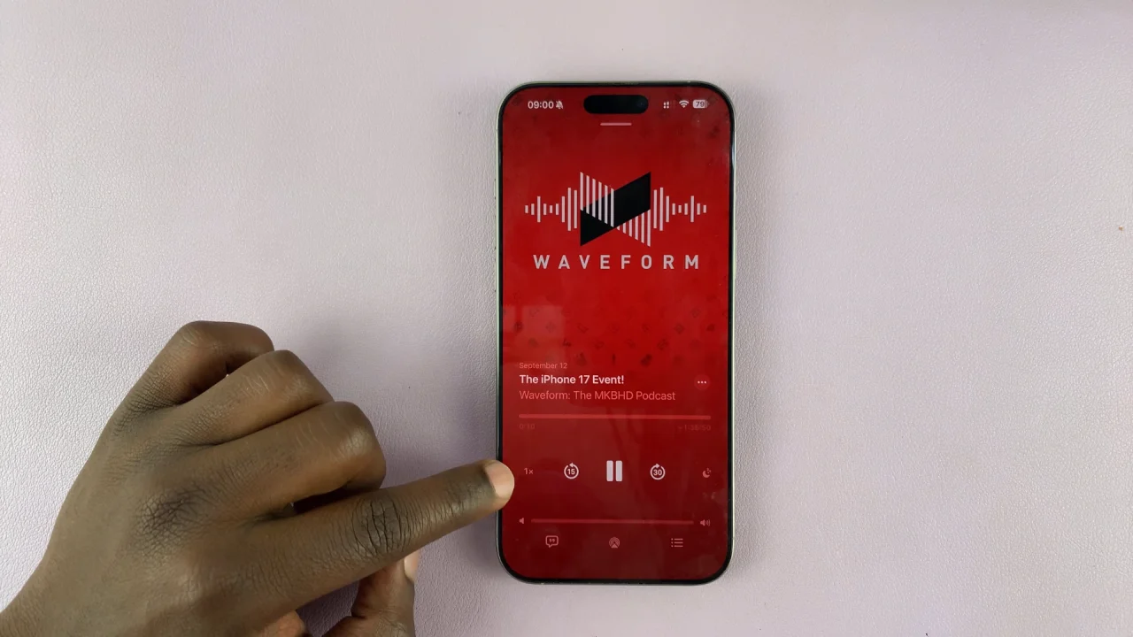 How To Adjust Podcast Play Speed On iOS 26