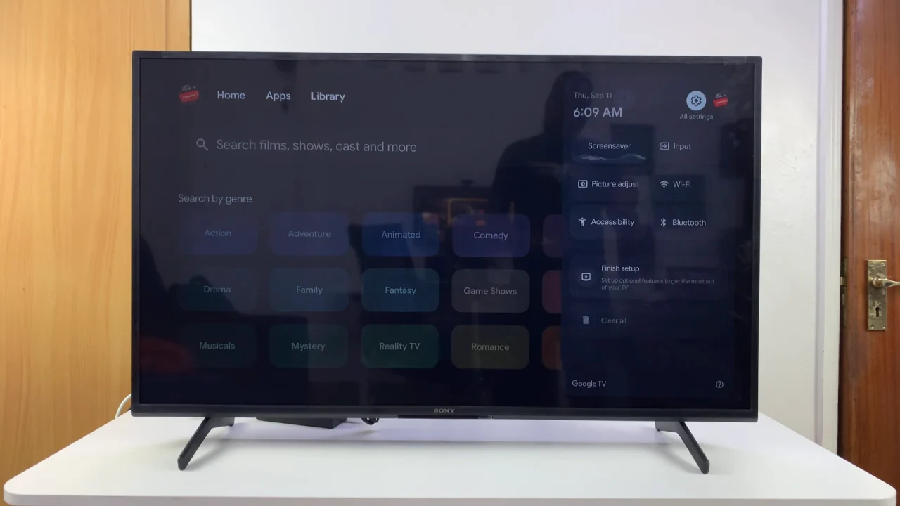 Settings On Sony Smart TV