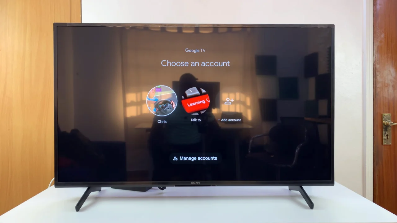 How To Switch Google Accounts On Sony Smart TV