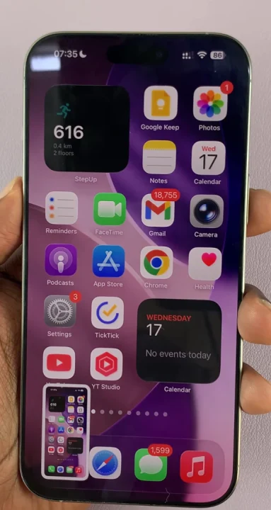 Thumbnail Screenshot Previews In iOS 26