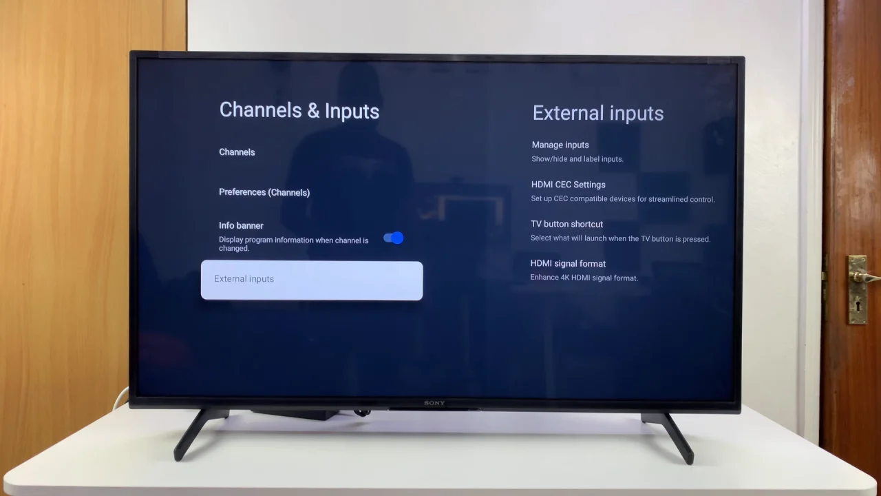 How To Set Up HDMI-CEC On Sony Smart TV