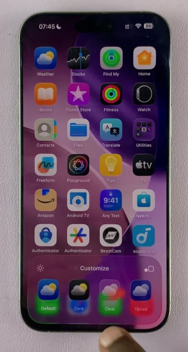 How To Enable Liquid Glass Icons In iOS 26