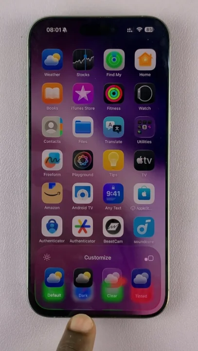 How To Enable Dark Mode Icons On iOS 26