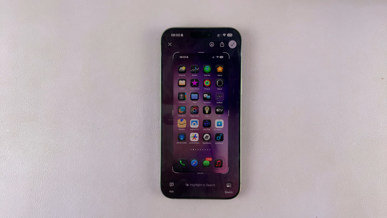 Enable Full Screenshot Previews In iOS 26