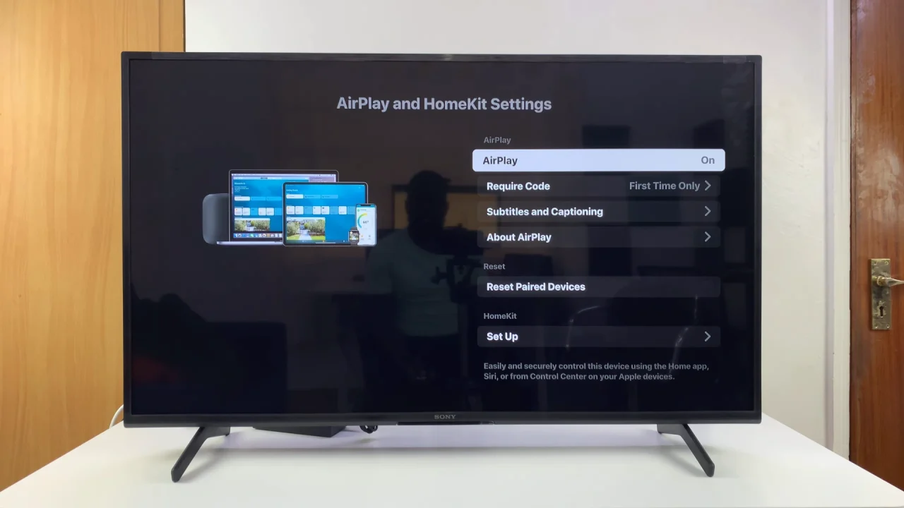 How To Turn ON Airplay On Sony Smart TV