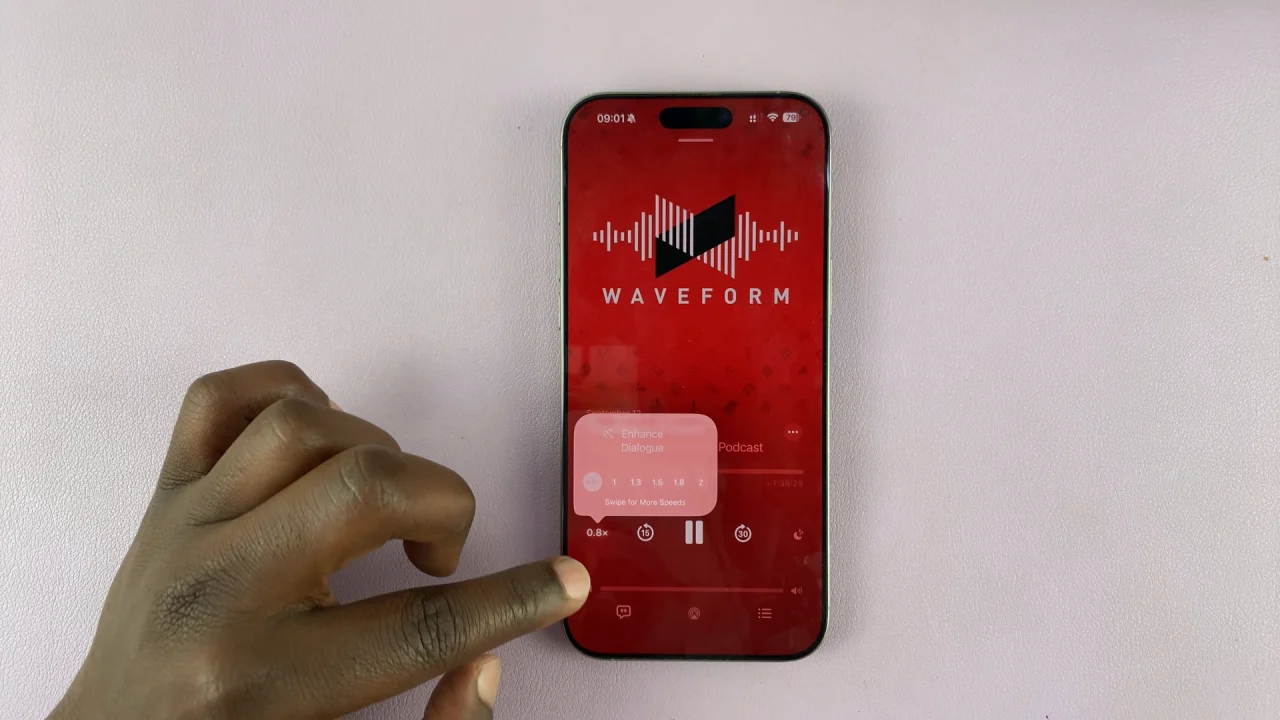 How To Reduce Podcast Play Speed On iOS 26