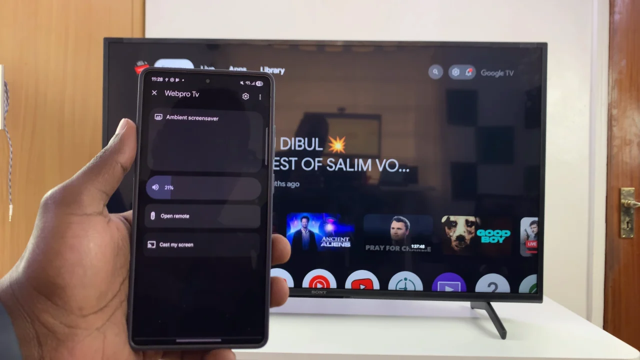 How To Use Smartphone as Remote Control On Sony Smart TV