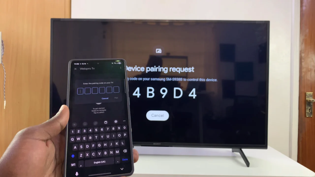 How To Pair Smartphone To Sony Smart TV